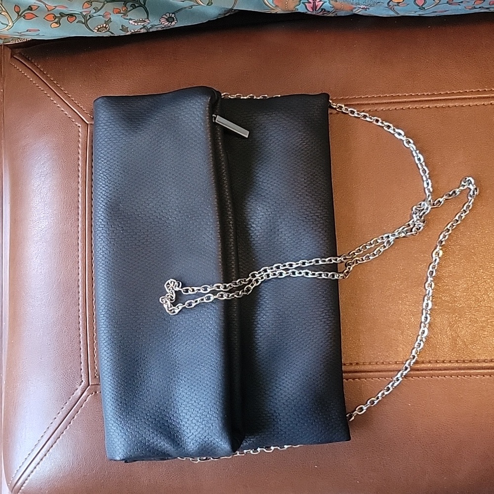 Great Sized Black Chain Shoulder Bag